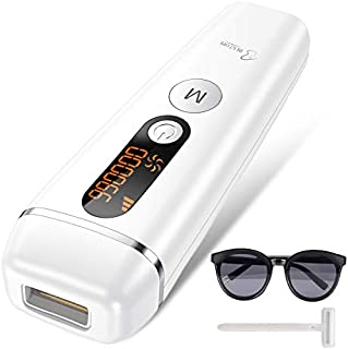 IPL Hair Removal Device At-Home Permanent Hair Remover Upgraded to 990,000 Flashes Painless Laser Hair Removal for Women and men Facial Whole Body Home use with 2 Modes and 5 Levels