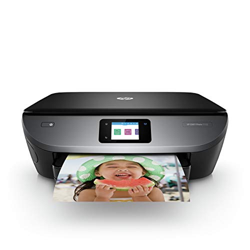 HP Envy Photo 7155 All in One Photo Printer with Wireless Printing, Instant Ink Ready (K7G93A) (Renewed)