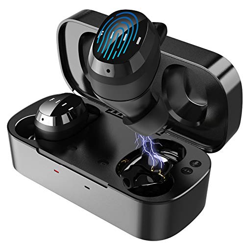 Wireless Earbuds - FIIL T1X TWS True Wireless Earbuds Cordless, Bluetooth 5.0 Earphones with Microphone, Bass Bluetooth Earbuds, Noise-Cancelling, Sweatproof Wireless Headphones for iPhone & Android