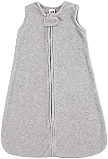 Hudson Baby Unisex Baby Plush Sleeping Bag, Sack, Blanket, Heather Gray Fleece, 18-24 Months