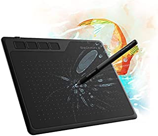 GAOMON S620 6.5 x 4 Inches Graphics Tablet with 8192 Passive Pen 4 Express Keys for Digital Drawing & OSU & Online Teaching-for Mac Windows Andorid OS