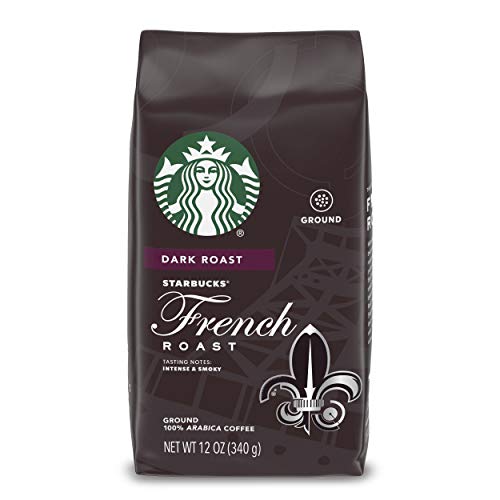 Starbucks Dark Roast Ground Coffee  French Roast  100% Arabica  6 bags (12 oz. each)