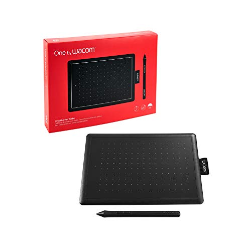 One by Wacom Student Drawing Tablet for Windows PC, Mac and Certified Works With Chromebook