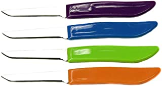 Chef Craft 2.5 Inch Blade Multi- Color Paring Knife Set Of 4