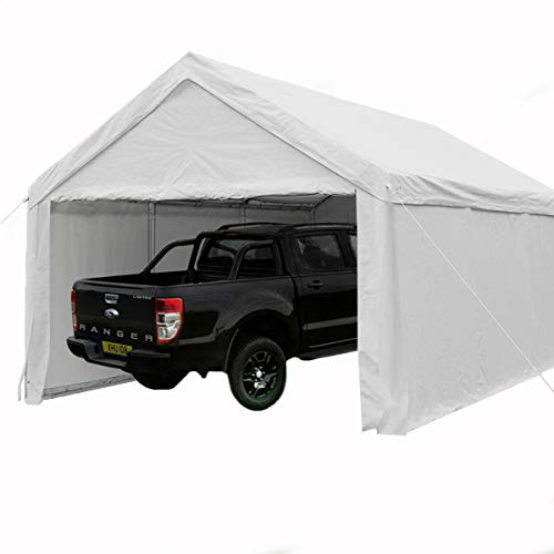 Quictent 13'X20' Carport Heavy Duty Car Canopy Galvanized Car Shelter with Reinforced Ground Bars