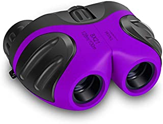 3-8 Year Old Girl, mom&myaboys Compact Binoculars for Kids Yard Toys, Best Gift for 4-10 Year Girls to Watching Birds, Telescope Boys Gifts 10 Years Old to Wildife(Purple)