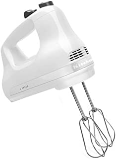 KitchenAid KHM512WH 5-Speed Ultra Power Hand Mixer, White