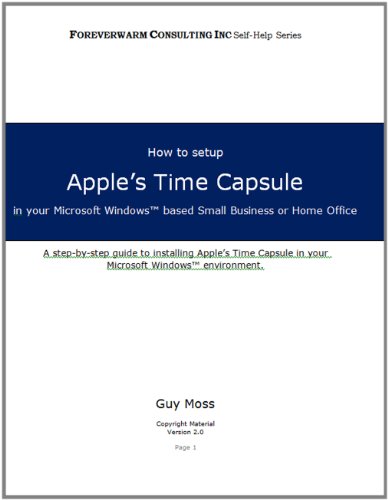 How to use Time Capsule with a Windows PC