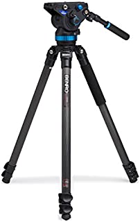 Benro S8 Single Leg Carbon Fiber Video Tripod Kit (C373FBS8)