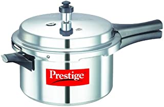 Prestige Popular Aluminium Pressure Cooker, 4 Liters