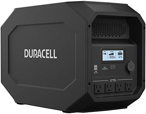 Duracell PowerSource Quiet Gasless Portable Power and Solar Generator, 1440w Output Inverter (1800w Peak)