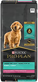 Purina Pro Plan Real Meat, High Protein Dry Puppy Food, Lamb & Rice Formula - 34 lb. Bag