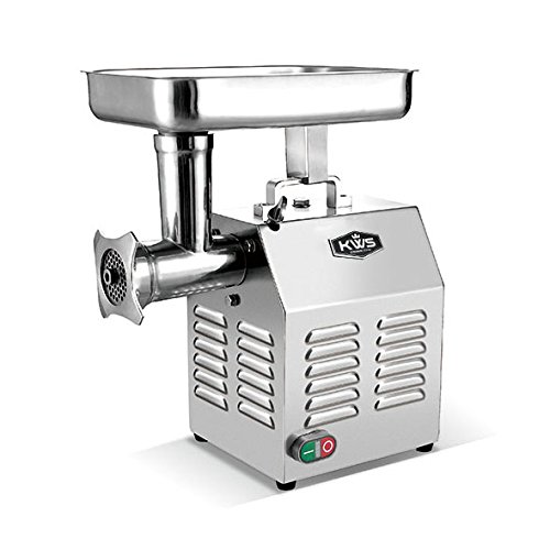 KWS TC-12 Commercial 765W 1HP Electric Meat Grinder Stainless Steel Meat Grinder for Restaurant/deli/Home