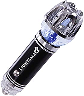 LIGHTSMAX 2018 New Car Air Purifier, Car Air Freshener and Ionic Air Purifier (Black)