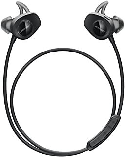 Bose SoundSport, Wireless Earbuds, (Sweatproof Bluetooth Headphones for Running and Sports), Black