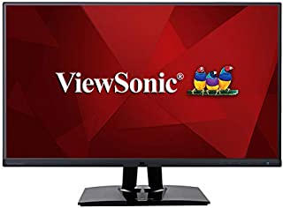 ViewSonic VP2785-4K 27 Inch 4K Monitor USB C 99% AdobeRGB 100% Rec.709 HDR10 14-Bit 3D LUT Color Calibration for Photography and Graphic Design , Black