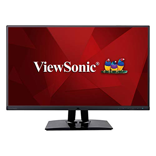 ViewSonic VP2785-4K 27 Inch 4K Monitor USB C 99% AdobeRGB 100% Rec.709 HDR10 14-Bit 3D LUT Color Calibration for Photography and Graphic Design , Black