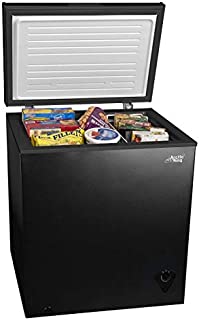 5cf Chest Freezer Deep 5 Cu Ft Compact Dorm Upright Apartment Home Food Storage Compact Space Saving Energy Efficient