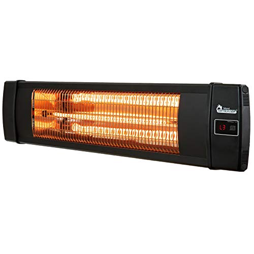 Dr Infrared Heater DR-238 Carbon Infrared Heater, Standard, Black