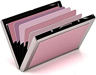 RFID Credit Card Holder Metal Wallets Credit Card Protector Business Card Holder for Women or Men