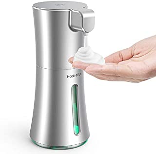 [Updated Version] HadinEEon Automatic Soap Dispenser, 12 Oz Touchless Foam Soap Dispenser, Waterproof Foaming Hand Soap Dispenser for Bathroom, Kitchen