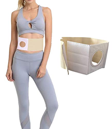 Medical Ostomy Belt for Women, Classic Ostomy Hernia Light Support Belt, Abdominal Stoma Binder Brace Band, Stoma Support Ostomy Hernia Belt for Colostomy Patients