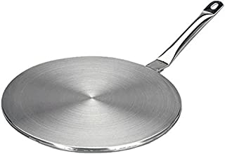 9.45inch Stainless Steel Coffee Milk Cookware Simmer Ring Induction Hob Plate Heat Diffuser Medium 24CM