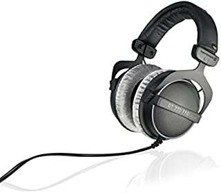 beyerdynamic DT 770 PRO 250 Ohm Over-Ear Studio Headphones in Black. Closed Construction, Wired for Studio use, Ideal for Mixing in The Studio