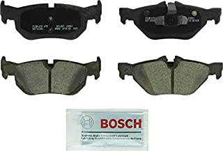 Bosch BC1267 QuietCast Premium Ceramic Disc Brake Pad Set For Select BMW 1 Series M, 128i, 323i, 328i, 328i xDrive, 328xi, X1; Rear