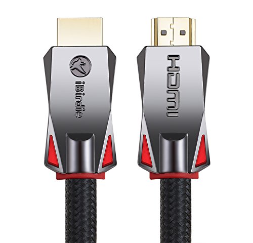 4K HDR HDMI Cable 6 Feet, 18Gbps 4K 120Hz, 4K 60Hz(4:4:4, HDR10, ARC, HDCP2.2) 1440p 144Hz, High Speed Ultra HD Cord 26AWG