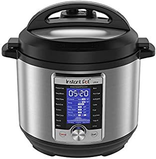 Instant Pot Ultra 60 Electric Pressure Cooker, 6-QT, Stainless Steel/Black