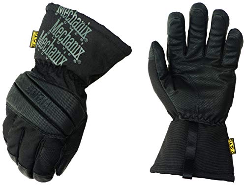 Mechanix Wear Winter Work Gloves for Men Winter Impact Protection - Insulated with 3M Thinsulate, Touchscreen, Waterproof (Medium, Black/Grey)