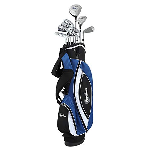 Confidence Golf Mens Power V3 Hybrid Club Set & Stand Bag