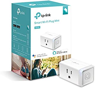 Kasa Smart Plug by TP-Link, Smart Home WiFi Outlet works with Alexa, Echo,Google Home & IFTTT,No Hub Required, Remote Control, 15 Amp, UL certified, 1-Pack (HS105)