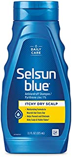 Selsun Blue Itchy Dry Scalp Dandruff Shampoo, 11 Fl Oz, Pack of 1