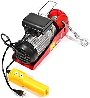 cciyu Electric Workshop Garage Hoist 110V 1100 LBs for Vertically Lifting