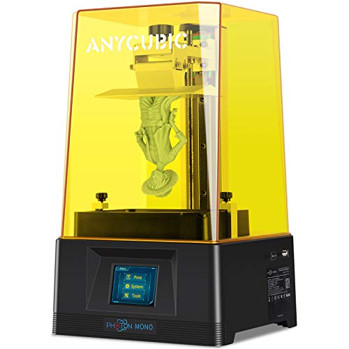 ANYCUBIC Photon Mono 3D Printer, UV LCD Resin 3D Printer Fast Printing with 6.08'' 2K Monochrome LCD, Off-line Print 5.11