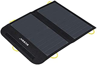 ECEEN Solar Charger Foldable Solar Panel Charge for iPhones, Smartphones, Tablets, GPS Units, Speakers, Gopro Cameras, and Other Devices (13W with Net Pocket)