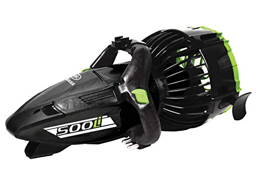 Yamaha Seascooter | Professional Dive Series | 220Li 350Li and 500Li | Underwater Scooter |Automatic Buoyance System| Designed for Salt Water | Class Power and Speed (500 Li |Metallic Black/Green)