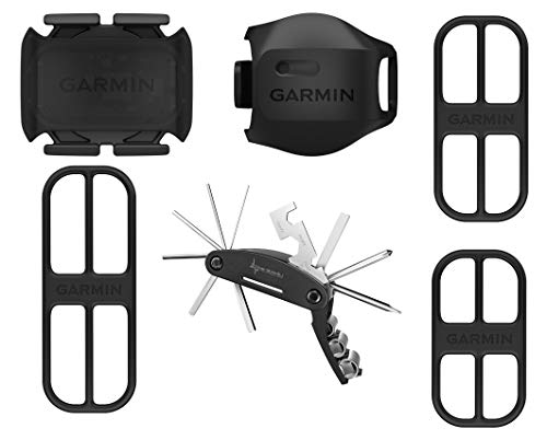 Wearable4U Garmin Bike Speed Sensor 2 and Cadence Sensor 2 Include Multi Tool Bundle