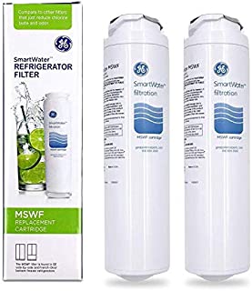 2 PACK GE MSWF SmartWater Refrigerator Filter Replacement Cartridge Brand OEM