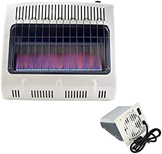 Mr. Heater 30K BTU LP Vent Free Blue Flame Heater with Built In Blower (Liquid Propane)