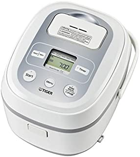 Tiger Corporation JBX-B10U Rice Cooker, 5.5-Cup, White