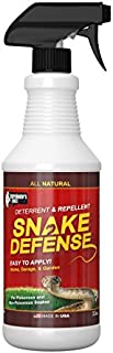 Snake Defense Natural Snake Repellent - Effective and Safe Spray 32oz| For All Types of Snakes| non venomous and venomous