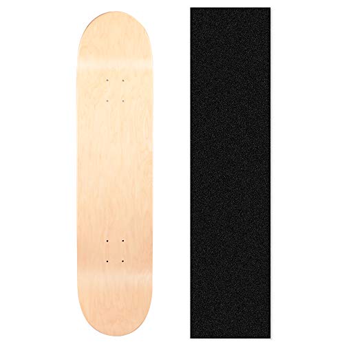 LOSENKA Maple Skateboard Decks Double Tail Skateboard Light Decks Free Skateboard Grip Tape 1 PCS