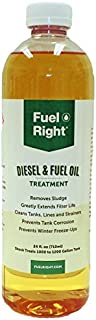 Fuel Right - Diesel and Fuel Oil Tank Treatment Additive - Cleans Tanks, Prevents Corrosion, Dissolves Sludge and Prevents Fuel Freeze-Ups, 15K 24 oz Bottle