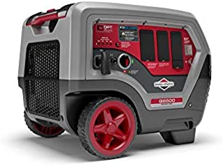 Briggs & Stratton Q6500 Quiet Power Series Inverter Generator | CO Guard, 6500 starting watts, RV Ready