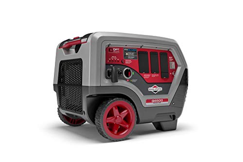 Briggs & Stratton Q6500 Quiet Power Series Inverter Generator | CO Guard, 6500 starting watts, RV Ready