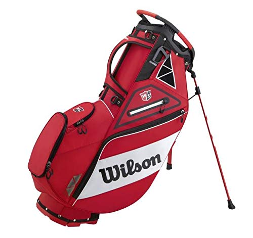 Wilson Staff Carry Golf Bag, Tour Red/White, OSFA