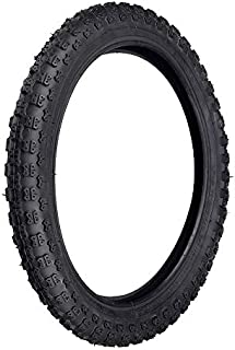 AlveyTech 16x2.125 Black MX3 Bicycle Tire with K50 Knobby Tread for Adult Trikes and Recumbent Bikes